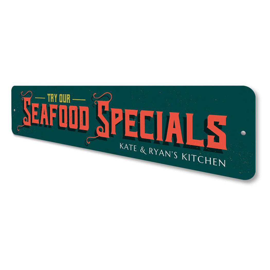 Seafood Specials Sign