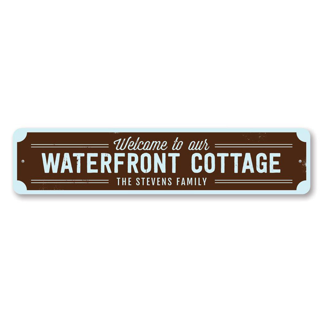 Waterfront Cottage Sign