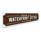 Waterfront Cottage Sign