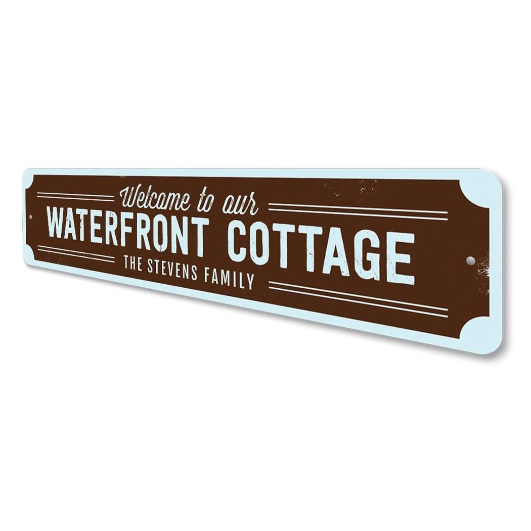 Waterfront Cottage Sign