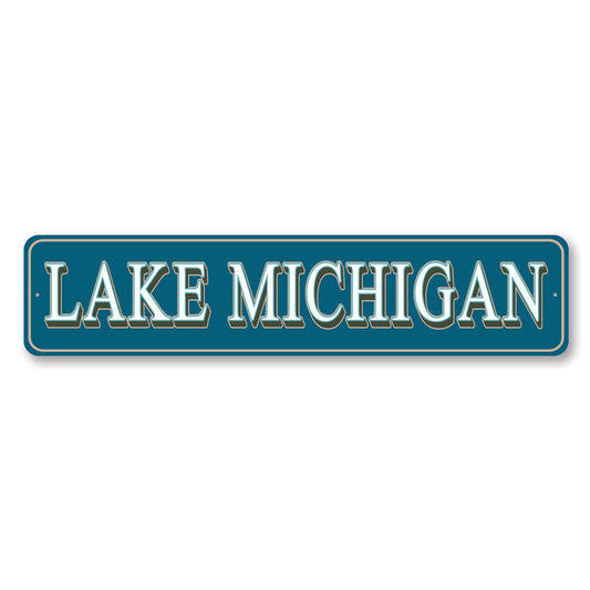 Custom Lake Sign