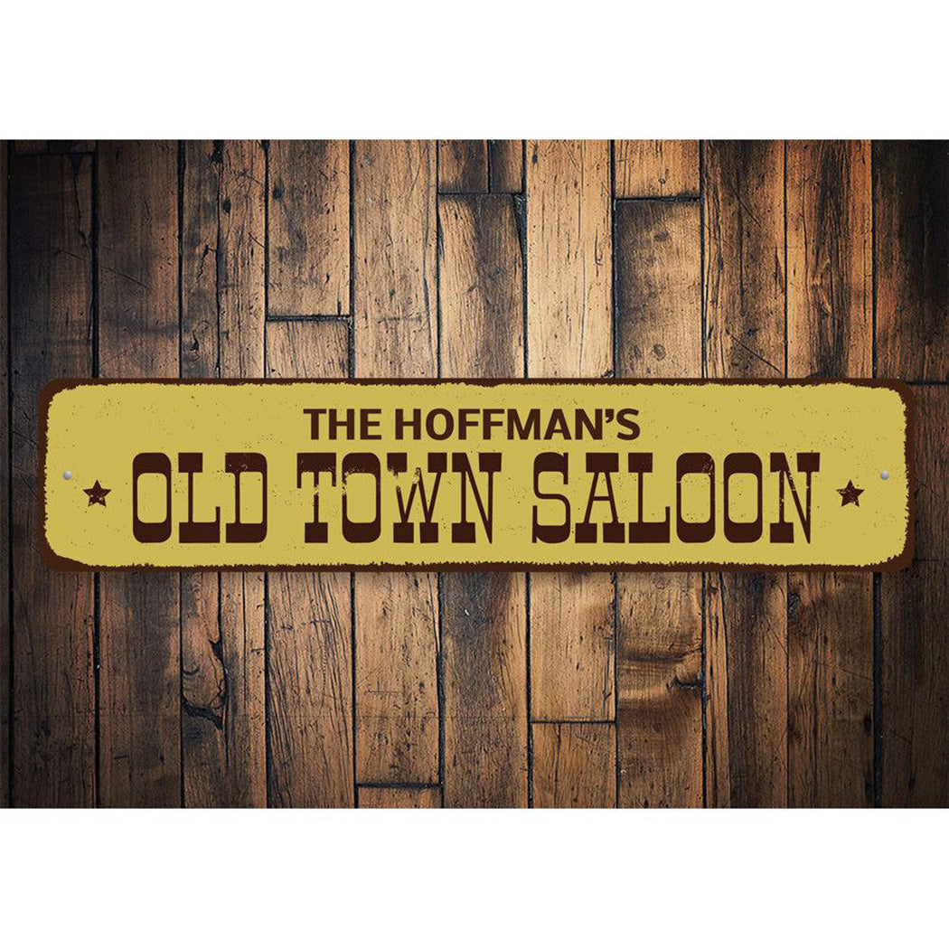 Old Town Saloon Sign