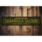 Shamrock Saloon Sign