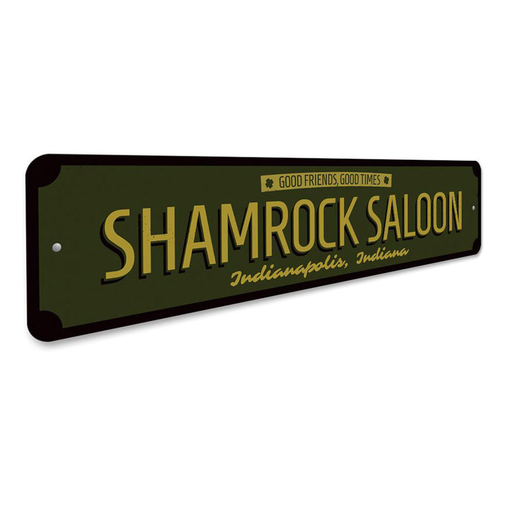 Shamrock Saloon Sign