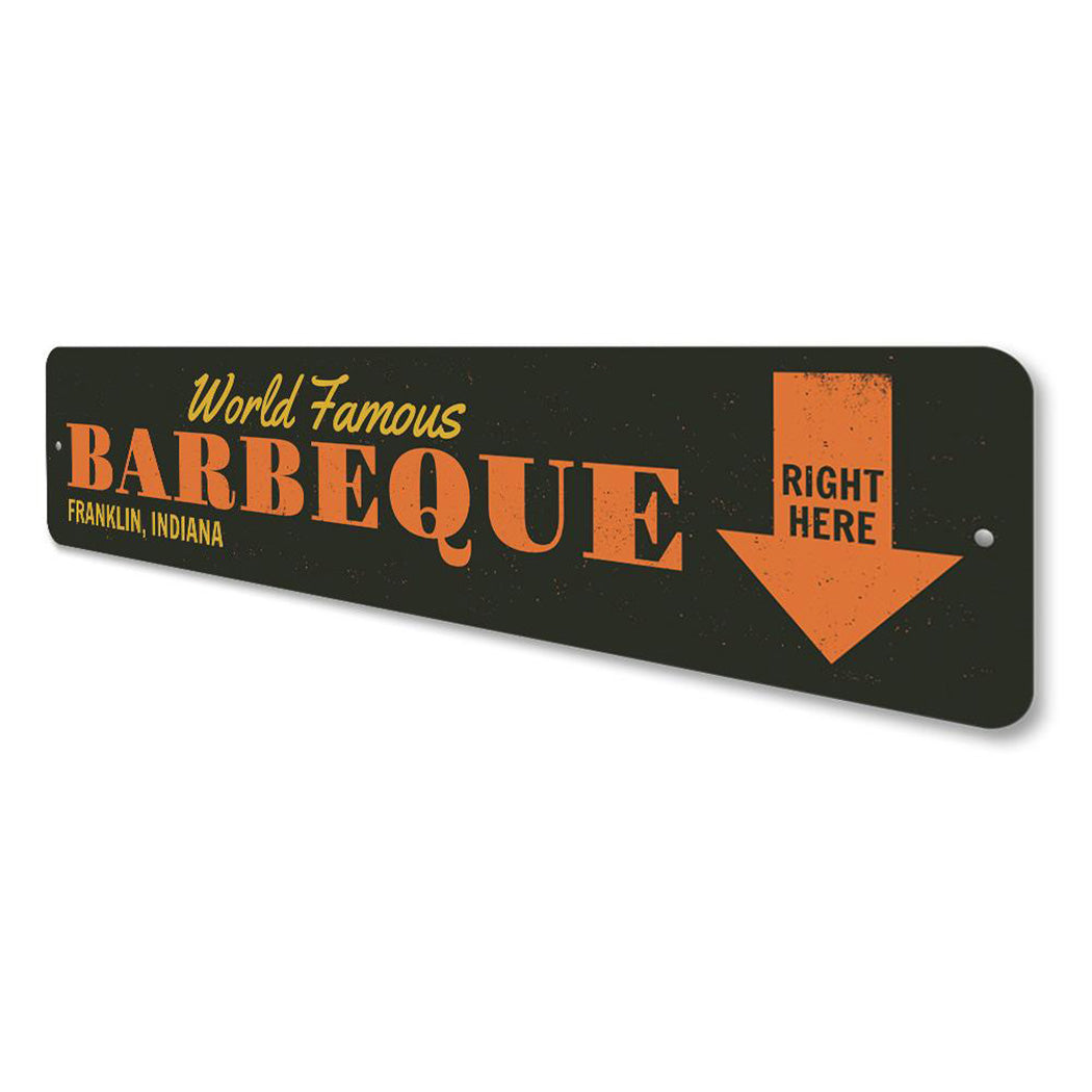 World Famous Barbecue Sign