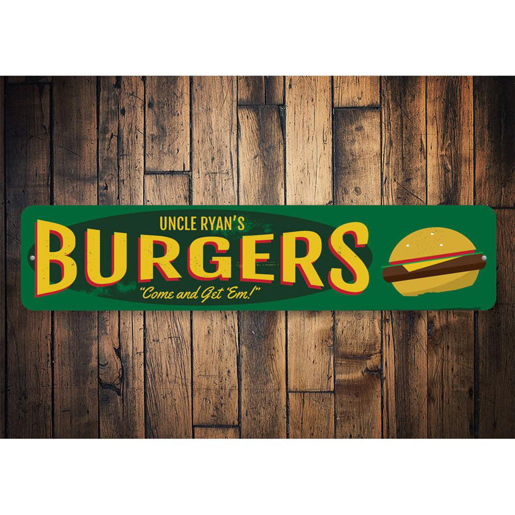 Burgers Sign