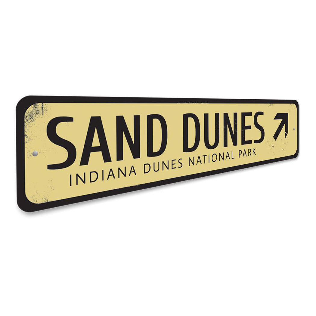 Sand Dunes Sign