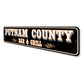 Custom County Bar And Grill Sign