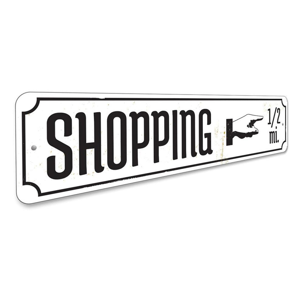 Shopping Sign