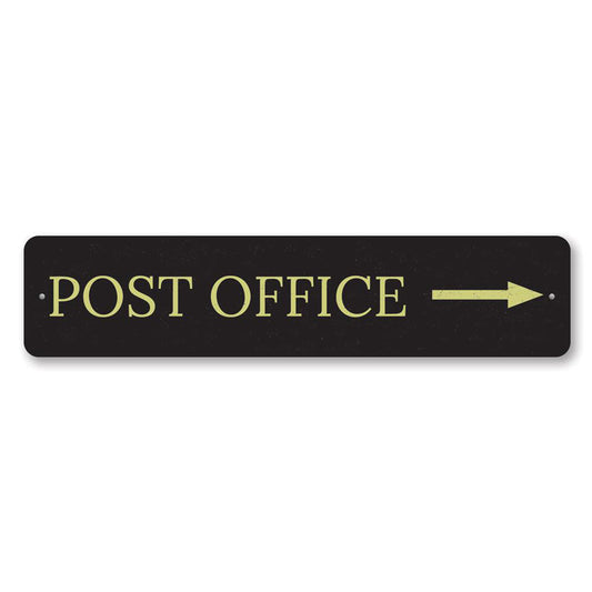 Post Office Metal Sign
