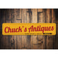 Personalized Antiques Sign