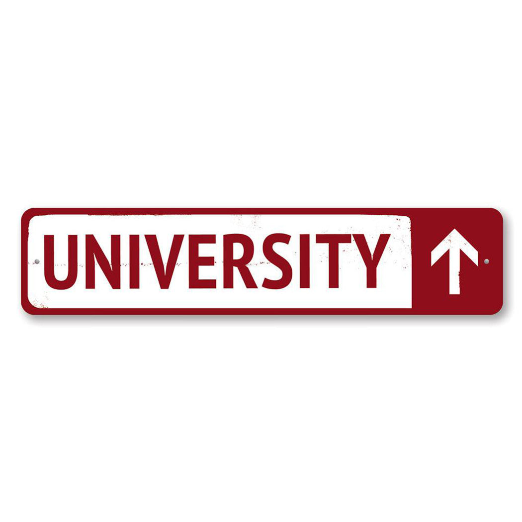 University Sign