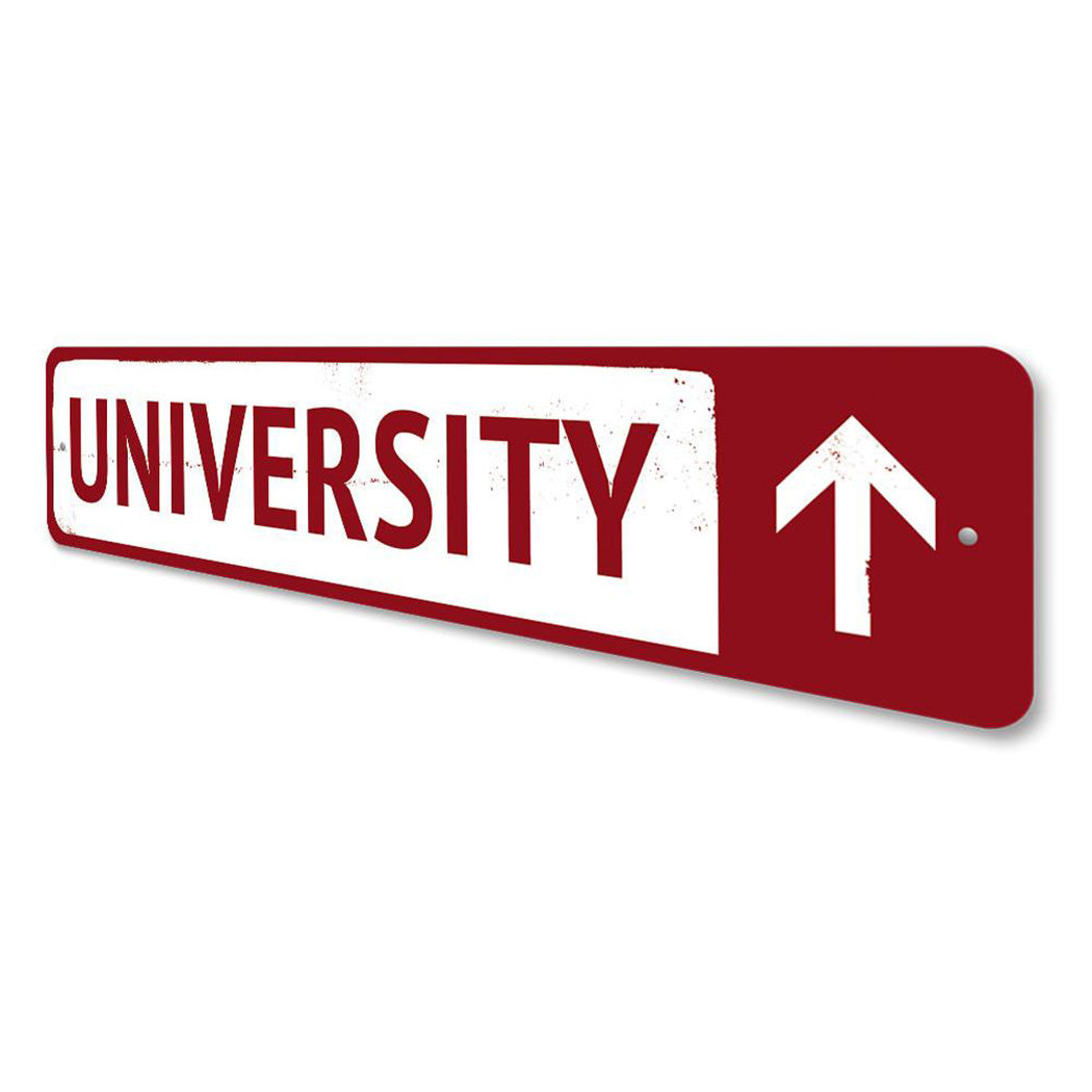 University Sign