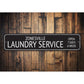Laundry Service Sign
