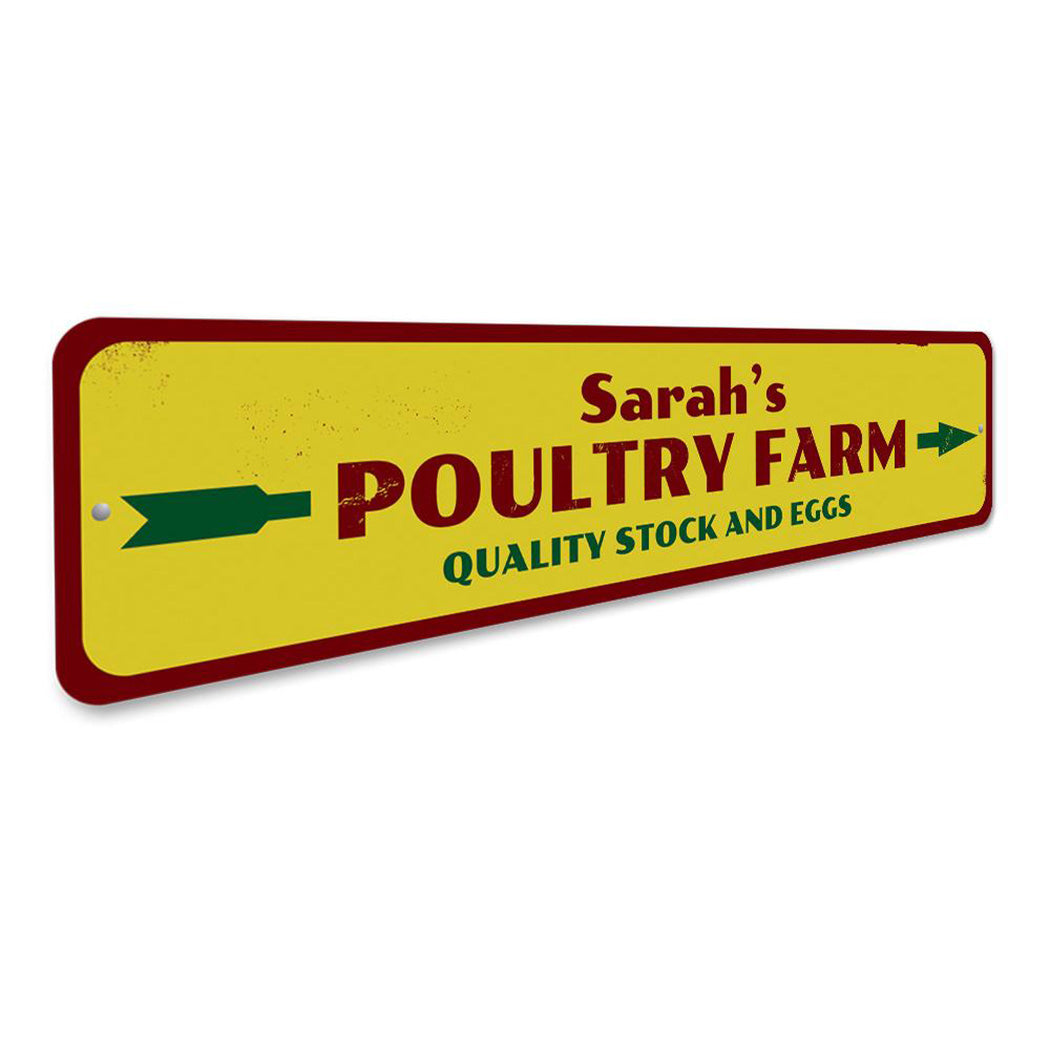 Poultry Farm Sign
