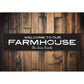 Farmhouse Welcome Sign