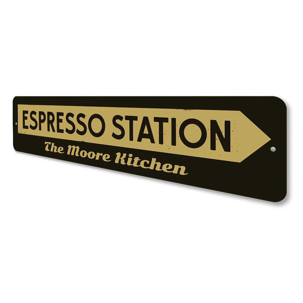 Espresso Station Sign