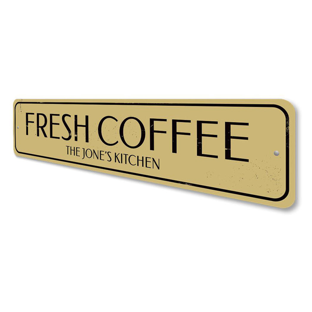 Fresh Coffee Kitchen Sign
