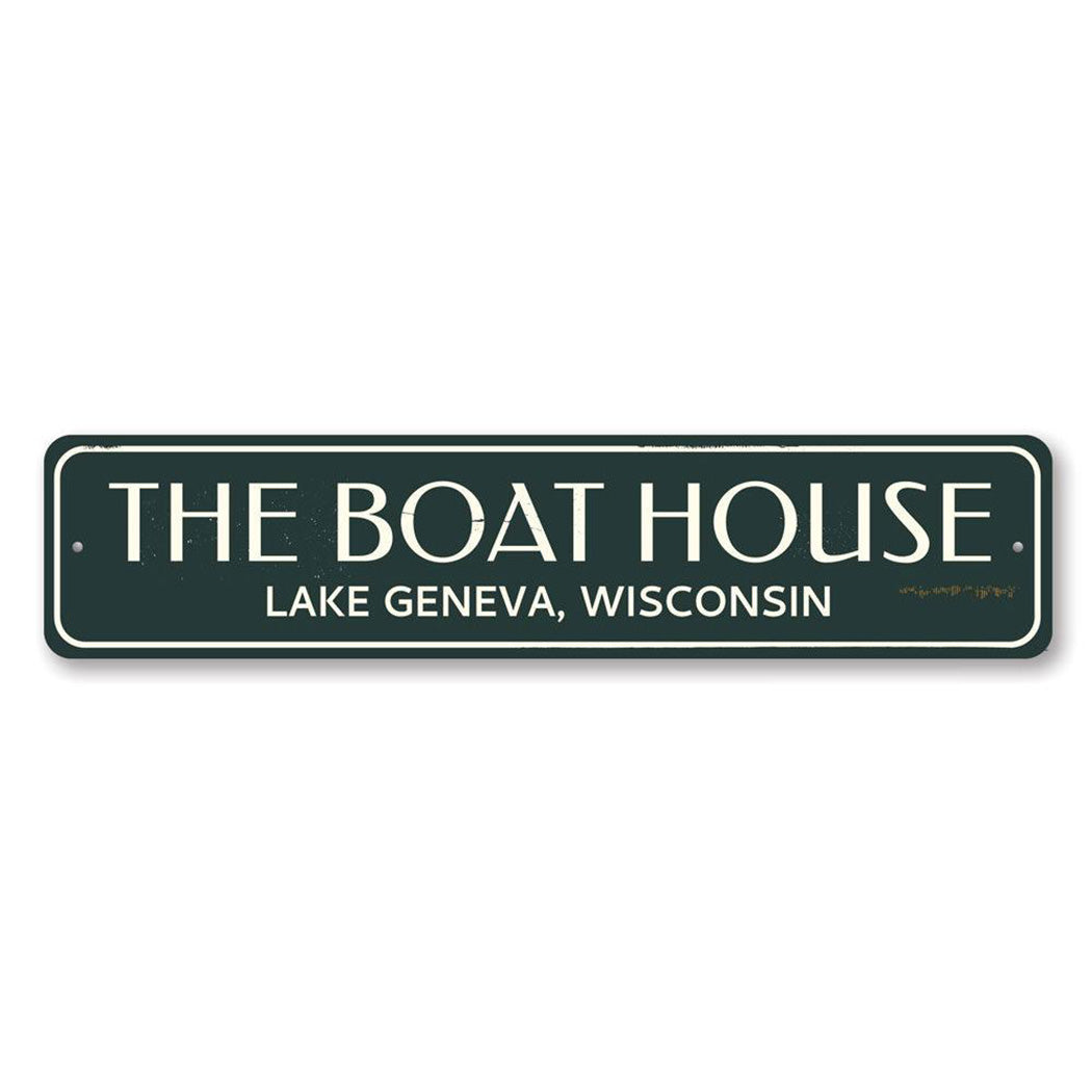 The Boat House Sign