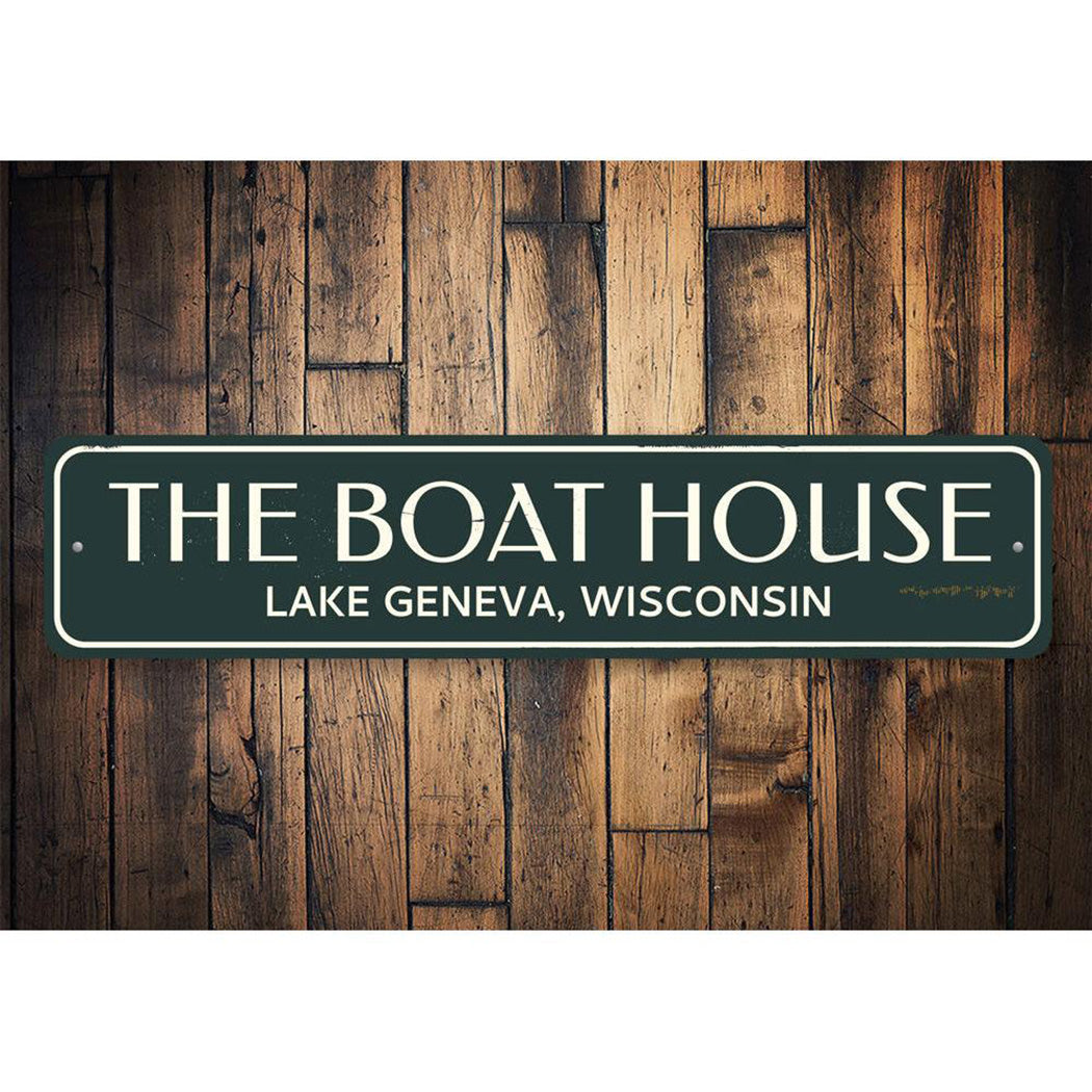 The Boat House Sign