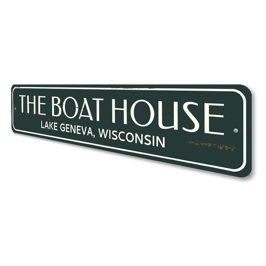 The Boat House Sign