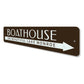Boat House Lake Sign