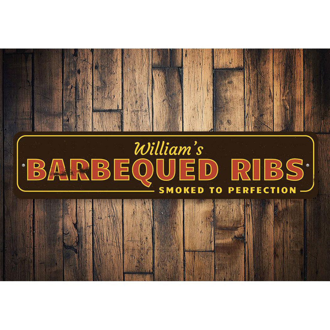 Barbecued Ribs Sign