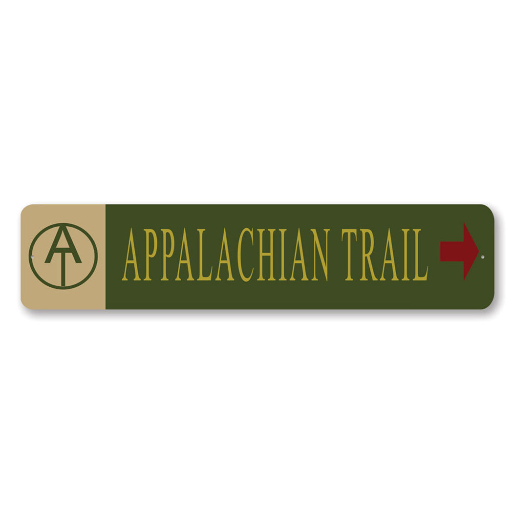 Appalachian Trail Arrow Sign