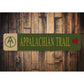 Appalachian Trail Arrow Sign