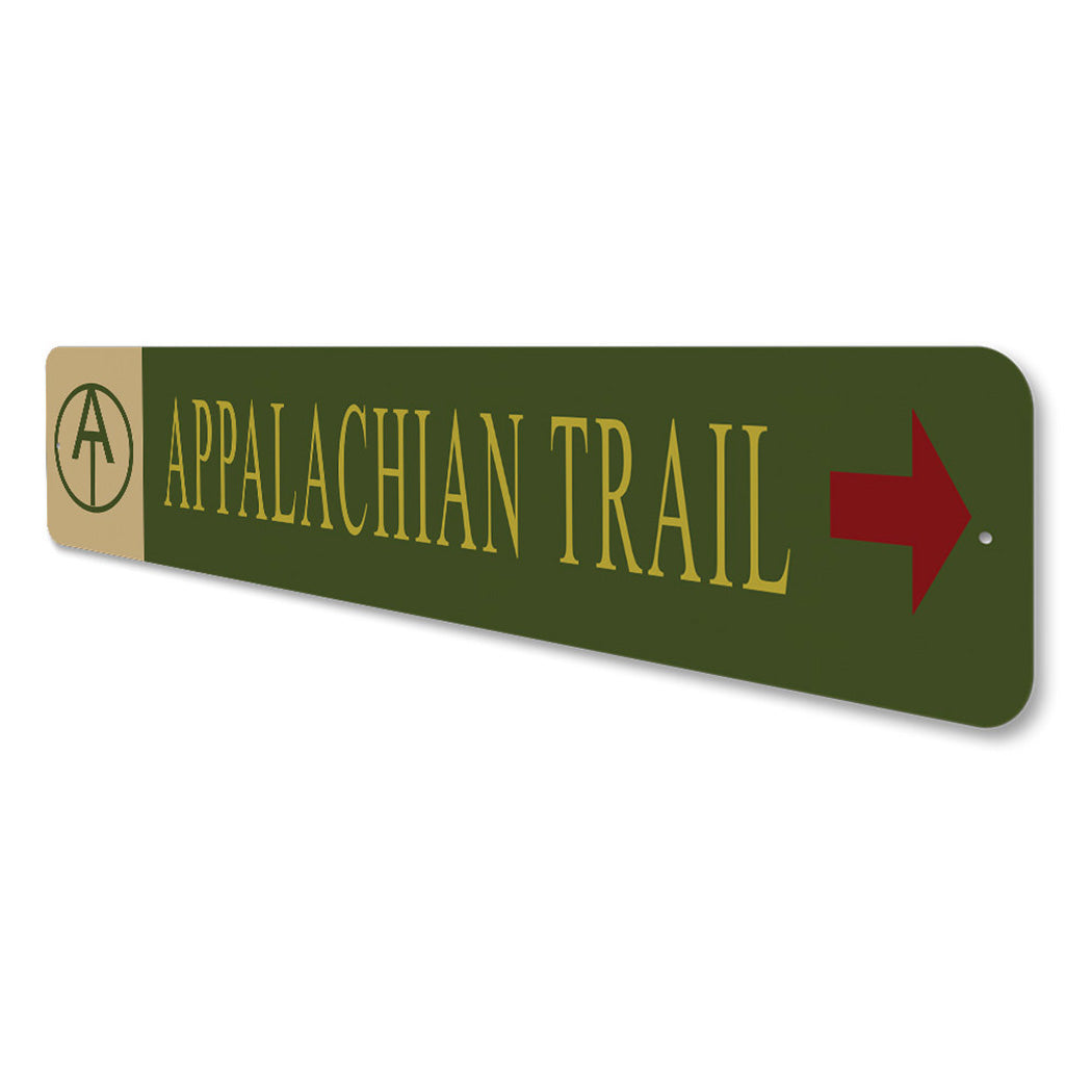 Appalachian Trail Arrow Sign