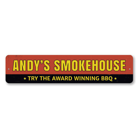 Award Winning BBQ Metal Sign