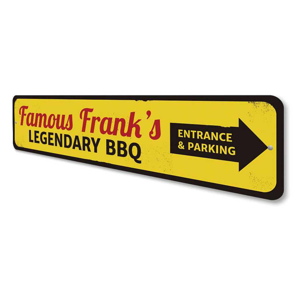 Famous BBQ Sign
