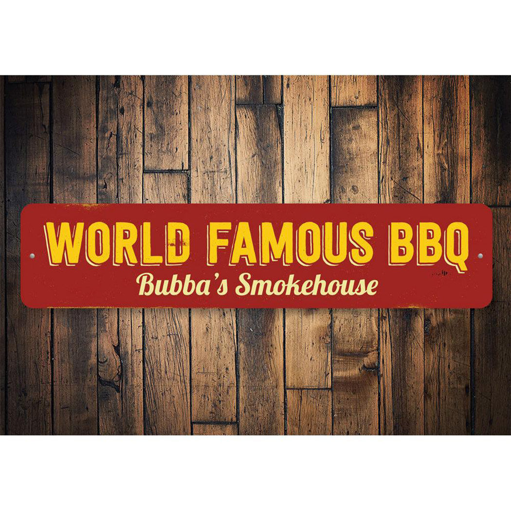 World Famous BBQ Sign