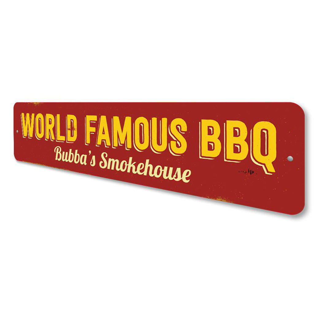 World Famous BBQ Sign