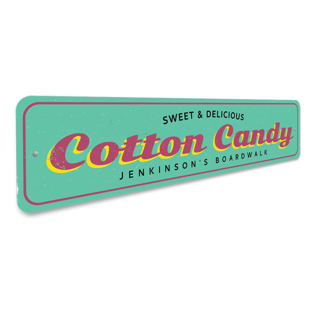 Cotton Candy Boardwalk Sign