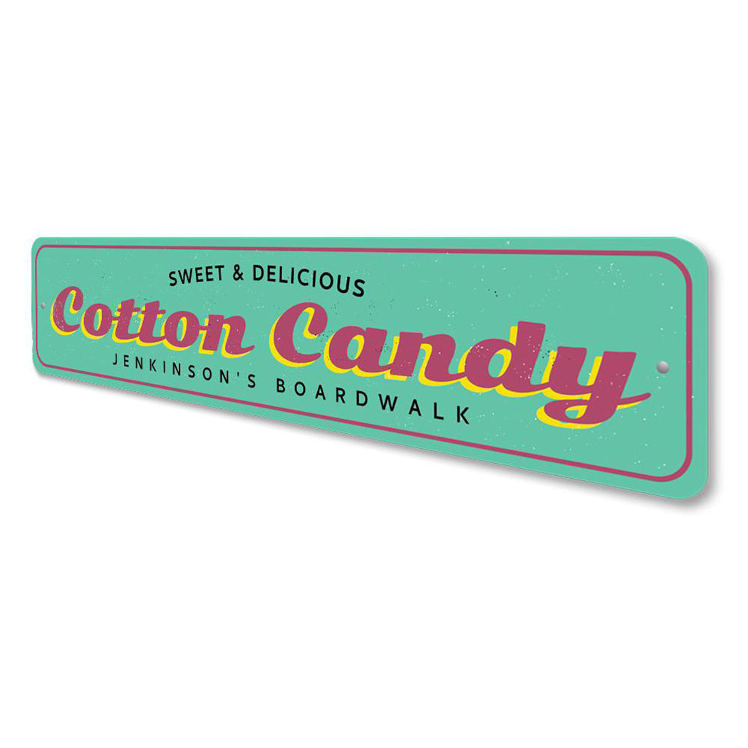 Cotton Candy Boardwalk Sign