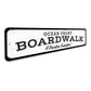 Oceanfront Boardwalk Sign