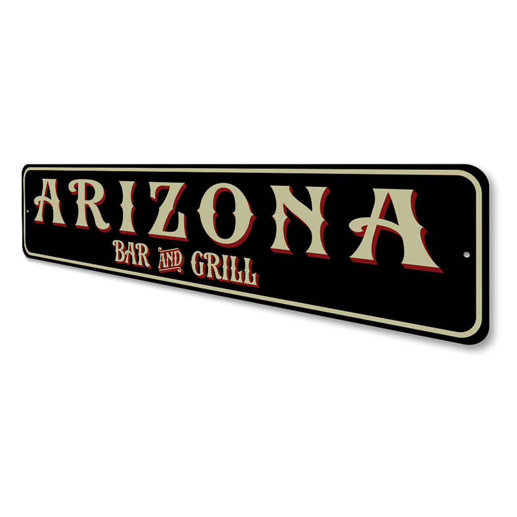 Arizona Bar And Grill Sign