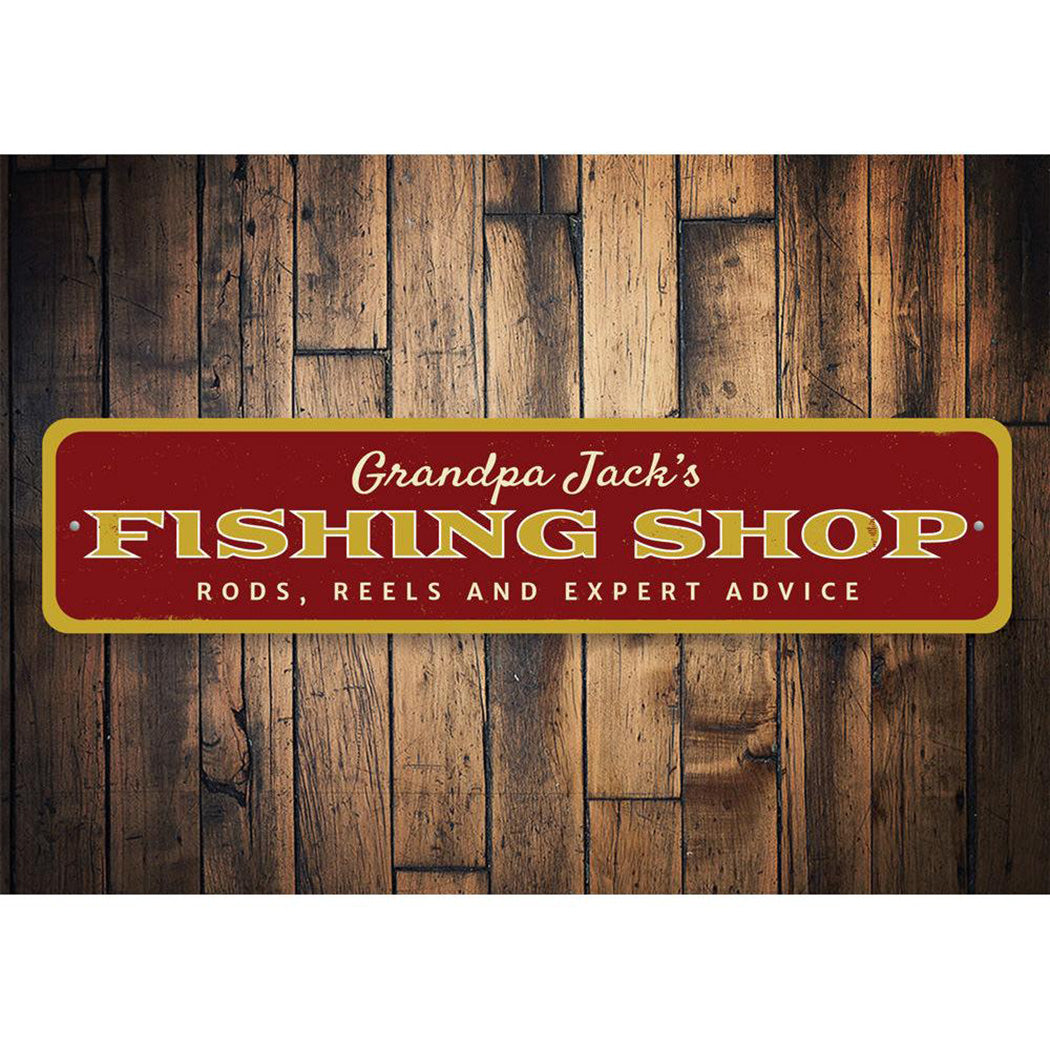 Fishing Shop Sign