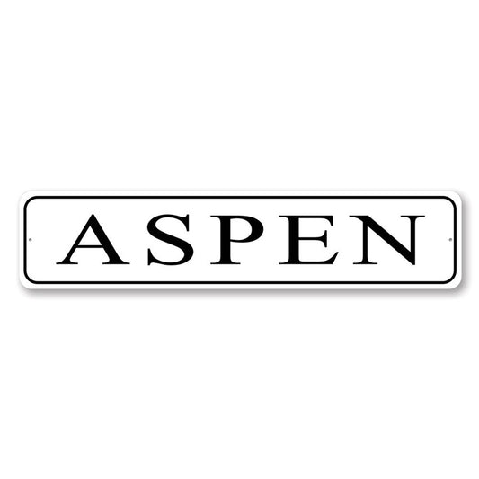 Aspen Ski Sign