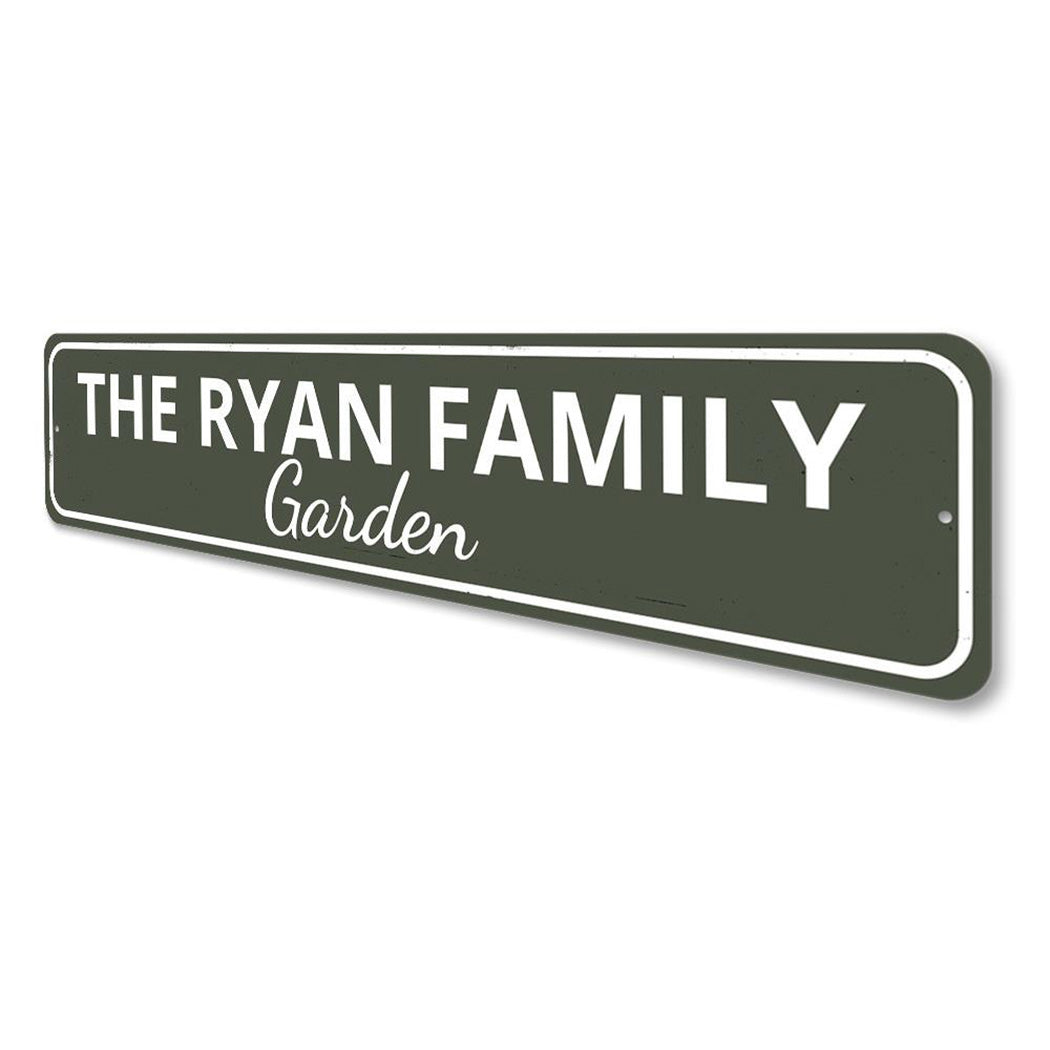 Family Garden Sign