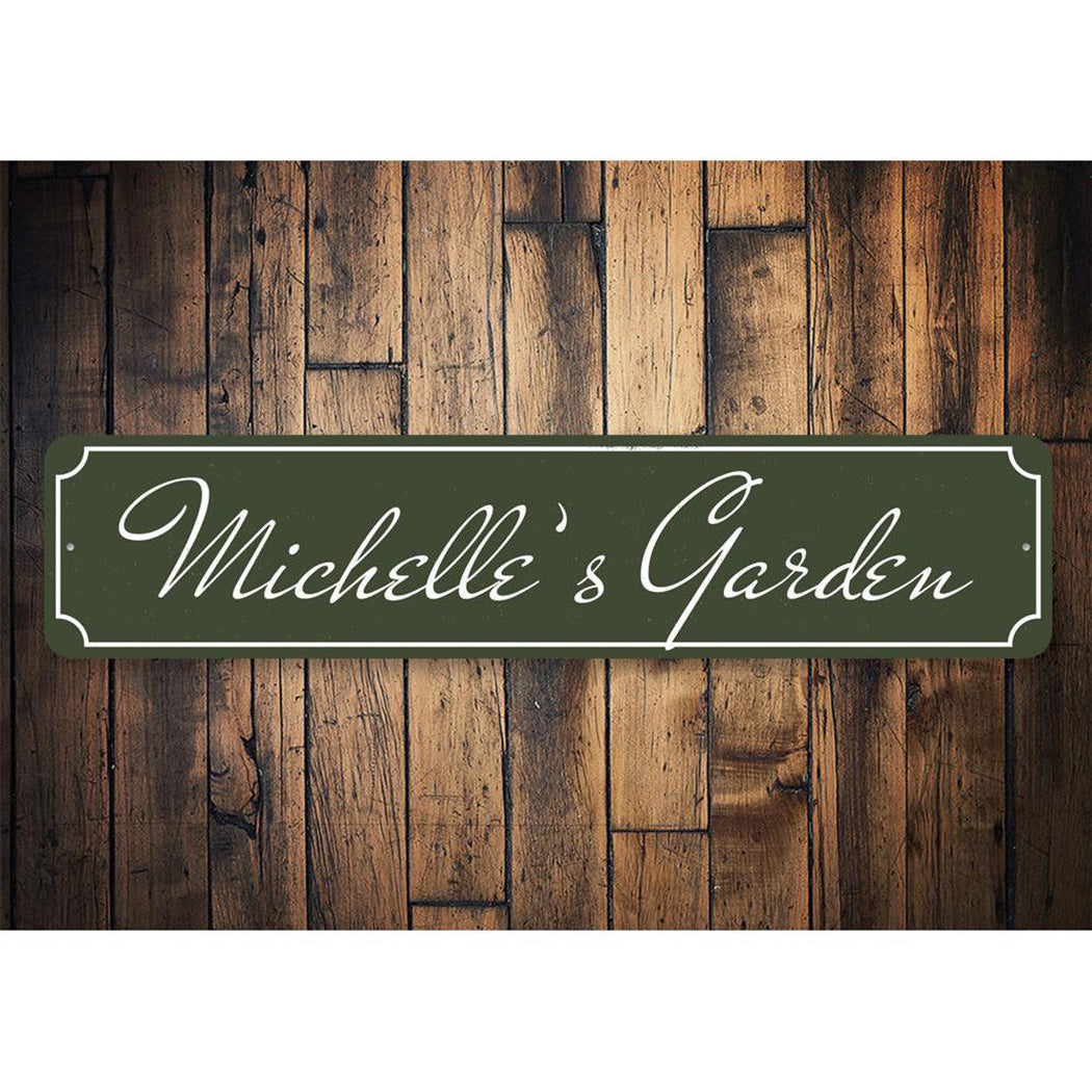 Garden Name Sign