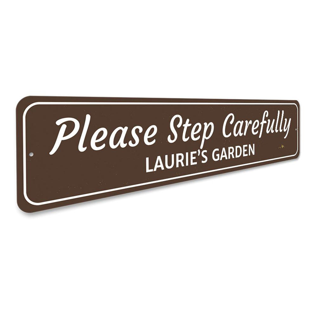 Garden Warning Sign