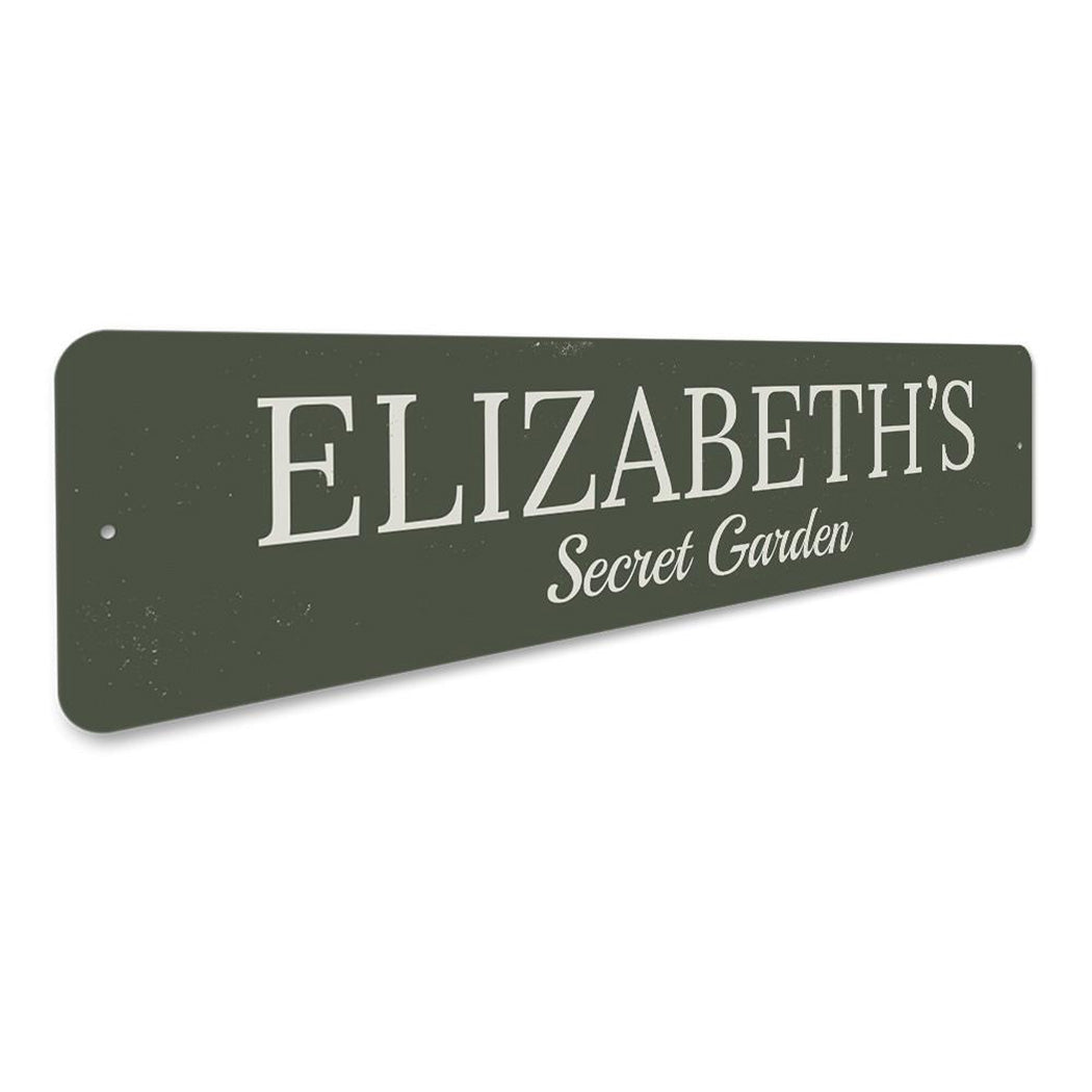 Secret Garden Sign