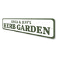 Herb Garden Sign
