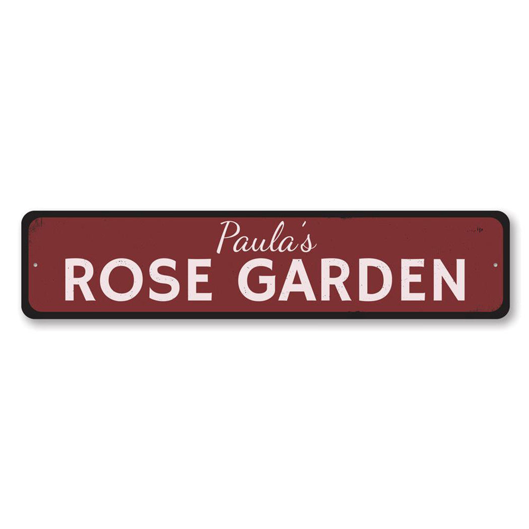 Rose Garden Sign – Lizton Sign Shop Wholesale