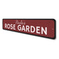 Rose Garden Sign