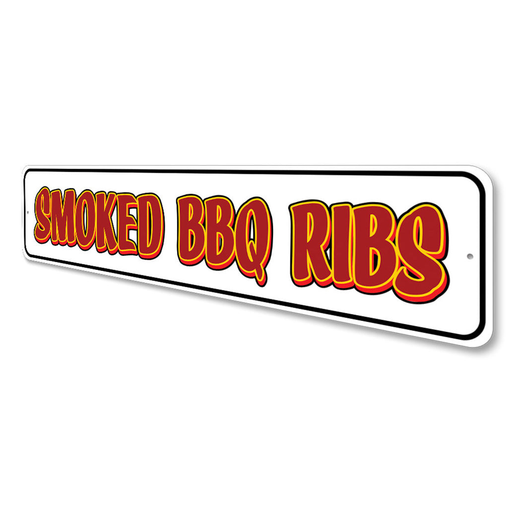 Barrel Ribs. Sign Smoked Bbq Ribs Sign – Lizton Sign Shop Wholesale