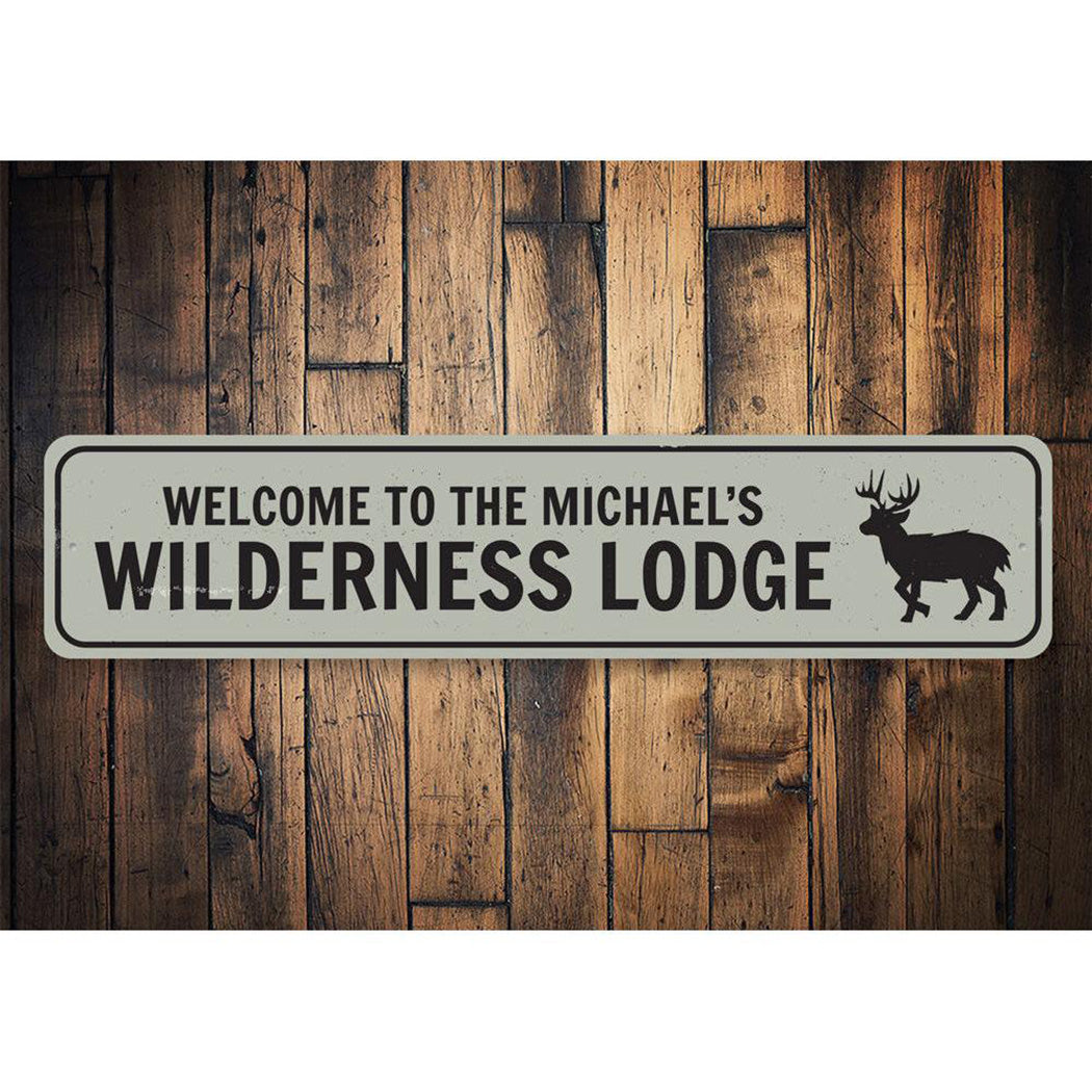 Wilderness Lodge Sign