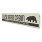 Lazy Bear Cabin Sign